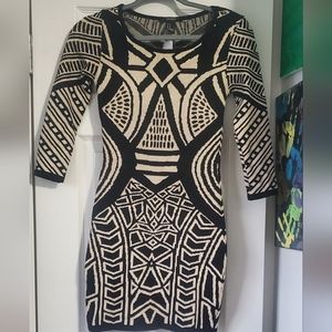 Black Taupe Body dress